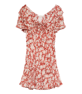 ALCIDA DRESS -- ROUGE AMBRIDGE ROSE