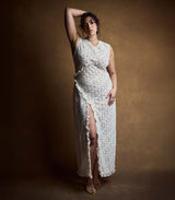 ANABELIA DRESS -- SOFT CAMELLIA
