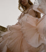 ANTOINETTE ANNIVERSARY DRESS -- ANTIQUE BLUSH
