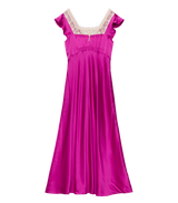 CORINA DRESS -- MAGENTA