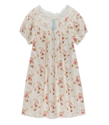 DAPHNE DRESS -- BLANC PRAIRIE ROSE