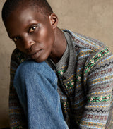 FAUSTINE CARDIGAN -- DASHWOOD FAIR ISLE