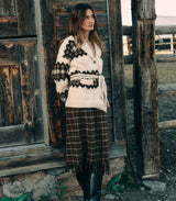 GRIFFITH CARDIGAN -- HORNSTULL JACQUARD