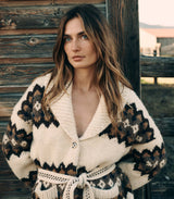 GRIFFITH CARDIGAN -- HORNSTULL JACQUARD