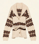 GRIFFITH CARDIGAN -- HORNSTULL JACQUARD