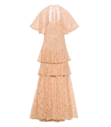 GWYNETH DRESS -- BEIGE PEARL