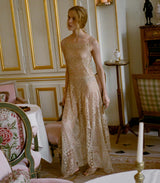 HANDKERCHIEF ANNIVERSARY DRESS -- PAILLE