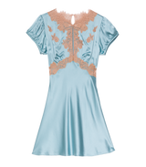 JUNIA DRESS -- DEEP AQUAMARINE