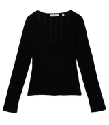 LORI TEE -- BLACK