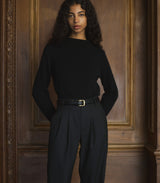 MAIRE CASHMERE SWEATER -- BLACK