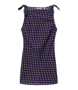 MALTINA DRESS -- NAVY CADIZ FOULARD