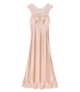 MARCELLE DRESS -- PEACH SORBET