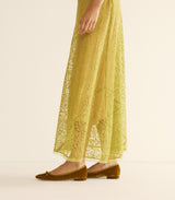 ODETTE BALLET FLAT -- CURRY VELVET