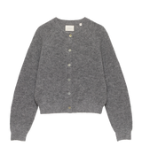 PETRA CARDIGAN -- DARK HEATHER GREY