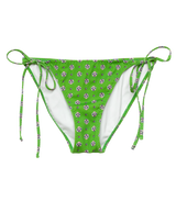 POSITANO BIKINI BOTTOM -- VERT CADIZ FOULARD