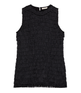 SOIRÉE TUNIC TOP -- BLACK