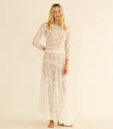 VICTORIANA SKIRT -- SALT